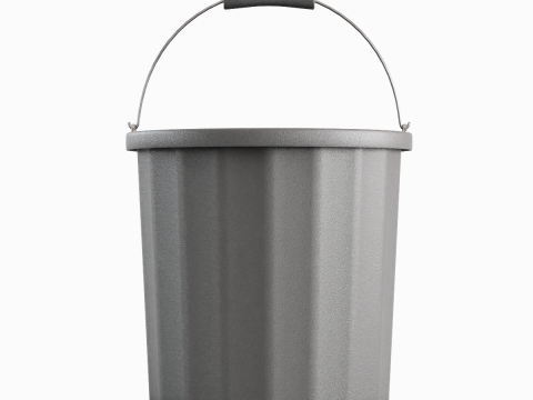 Industrial Plastic Bucket A 03 3D 모델