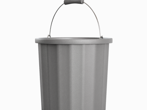 Industrial Plastic Bucket A 03 3D 모델