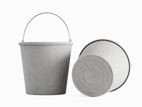 Industrial Plastic Bucket C 04 3D Model