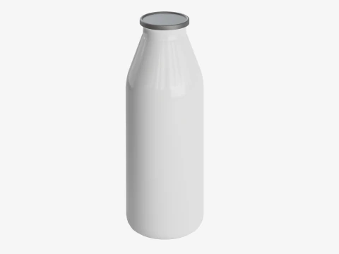 Garrafa de Leite 01 Modelo 3D