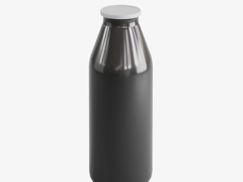 Milk Bottle 01 Modèle 3D