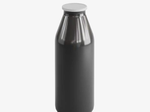 Milk Bottle 01 3D Model