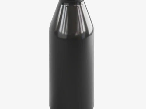 Milk Bottle 01 3D Model