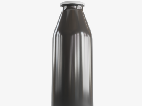 Milk Bottle 01 Modèle 3D