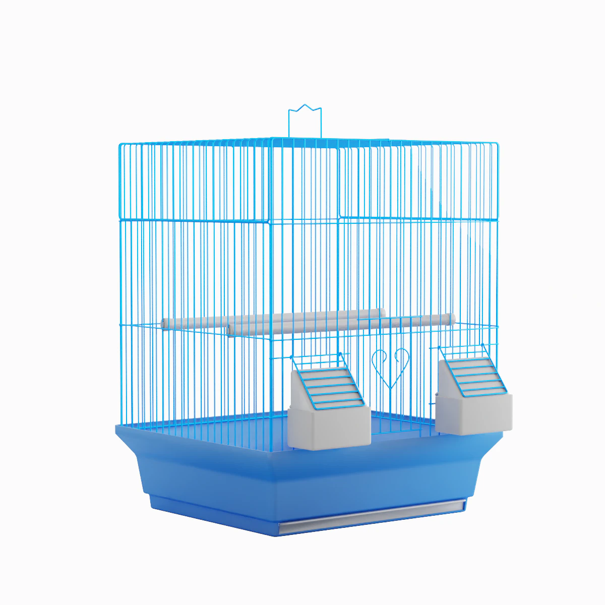 Birdcage 01 3D Model .c4d .max .obj .3ds .fbx .stl .blend 