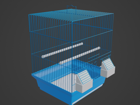 Birdcage 01 3D Модель