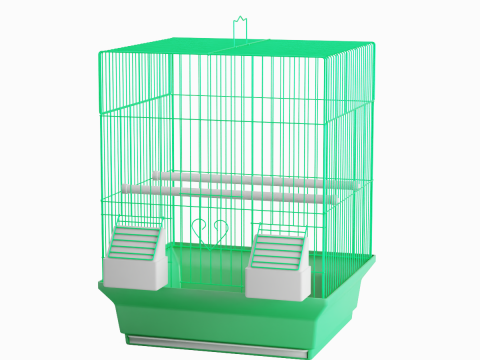 Birdcage 02 Modello 3D