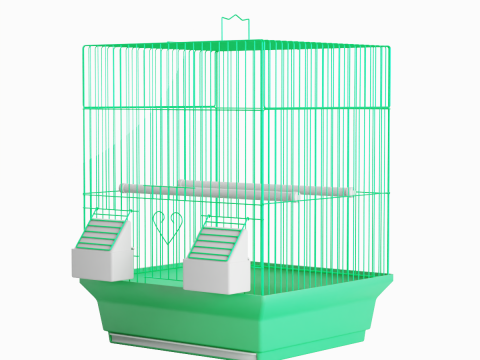 Birdcage 02 Modello 3D