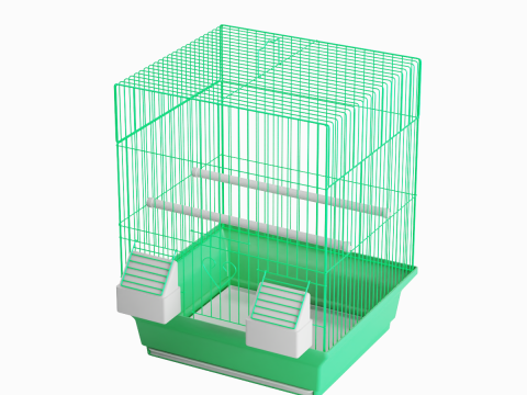Birdcage 02 Modello 3D