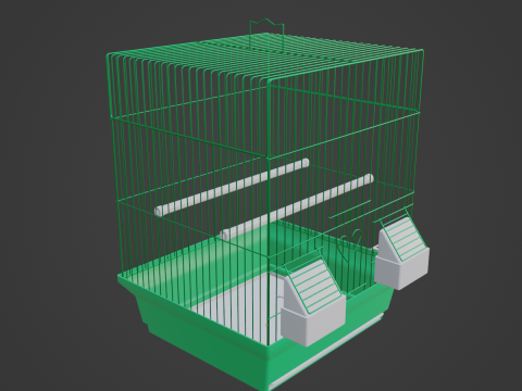 Birdcage 02 Modello 3D