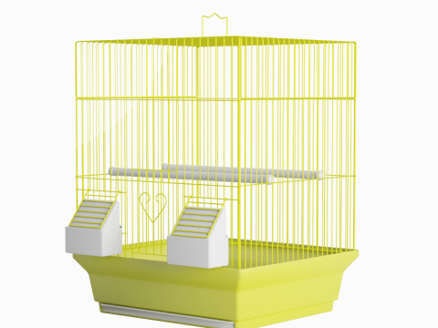 Birdcage 04 3D 모델