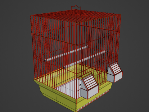 Birdcage 04 3D 모델