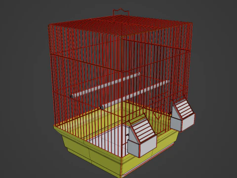 Birdcage 04 3D Model