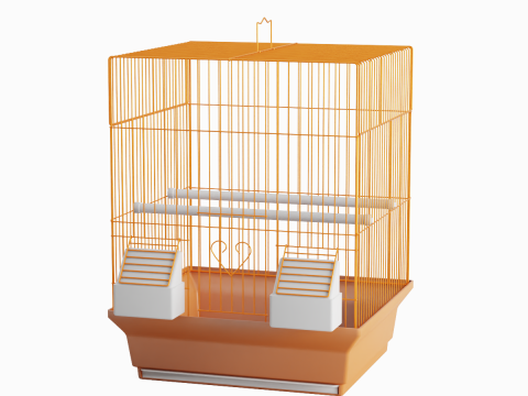 Birdcage 06 3D मॉडल