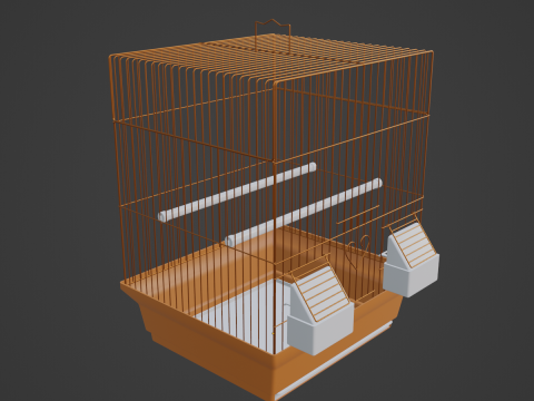 Birdcage 06 3D मॉडल