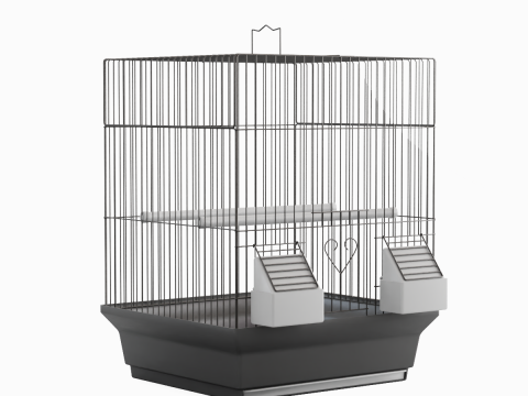 Birdcage 07 3D Модель