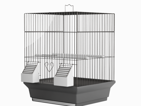 Birdcage 07 Model 3D