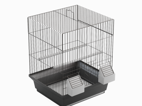 Birdcage 07 Model 3D