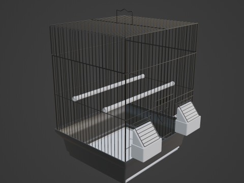 Birdcage 07 Model 3D