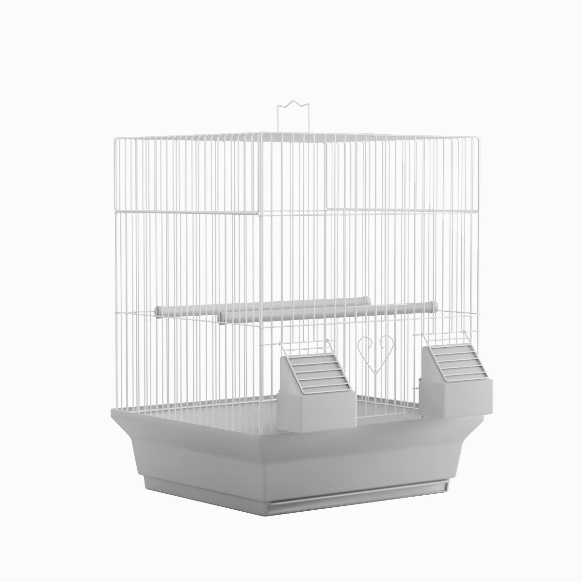 Birdcage 08 3D Model .c4d .max .obj .3ds .fbx .stl .blend 