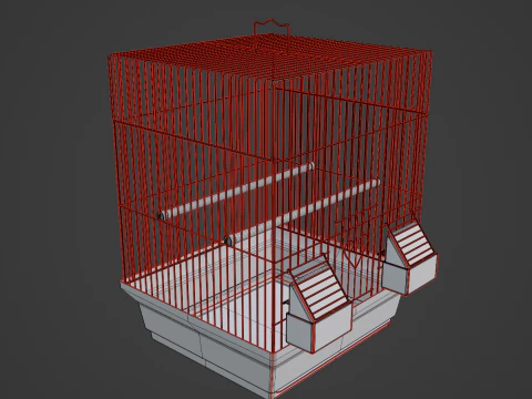 Birdcage 08 3D Model