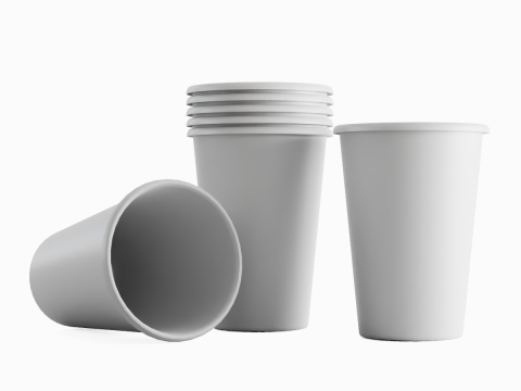 Paper Cup 04 Modelo 3D