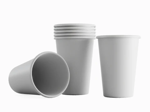Paper Cup 04 3D Model