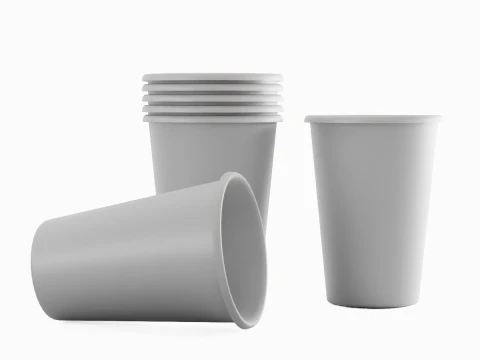 Paper Cup 04 3D Model