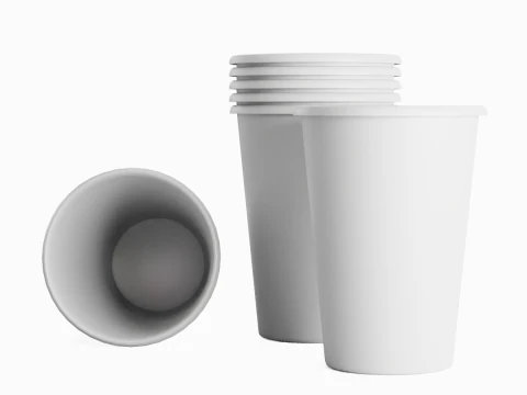 Paper Cup 04 3D Model