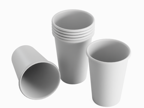 Paper Cup 04 Modelo 3D