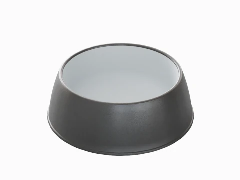 Plastic Dog Bowl B 01 3D Model