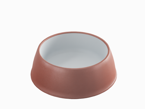 Plastic Dog Bowl B 02 Model 3D