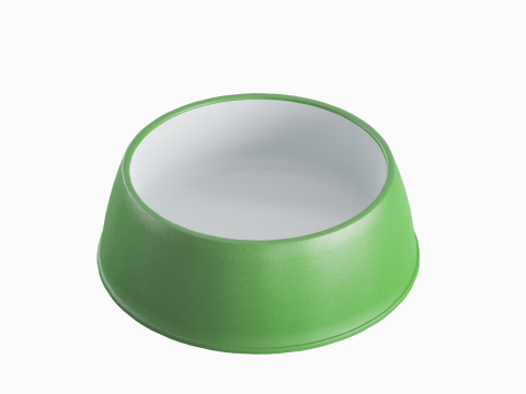 Plastic Dog Bowl B 03 Modèle 3D