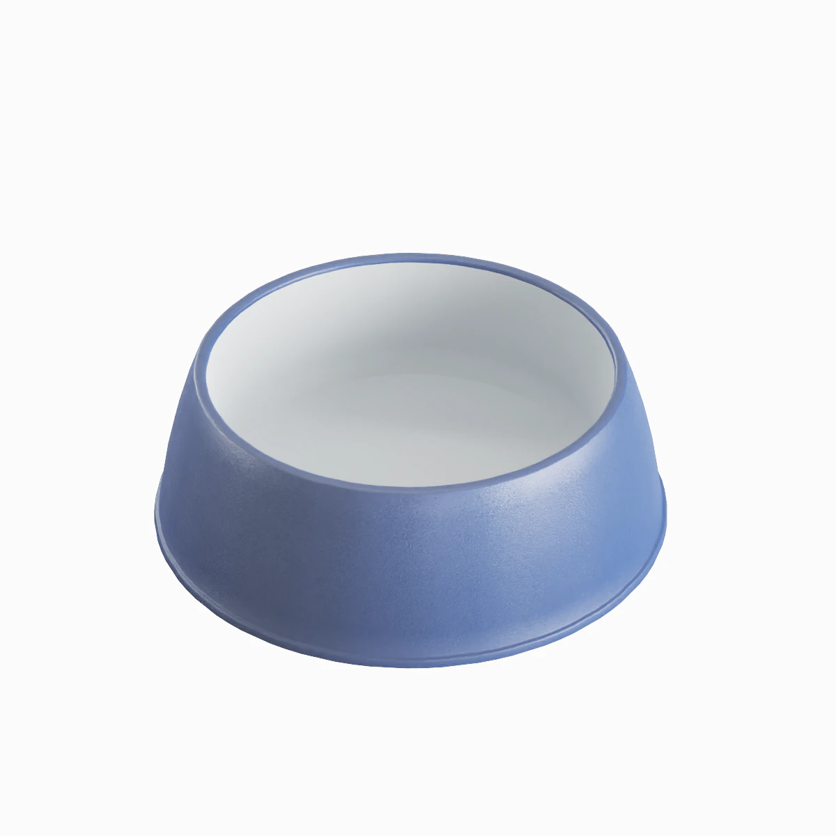 Plastic Dog Bowl B 04 3D Model .c4d .max .obj .3ds .fbx .stl .blend 