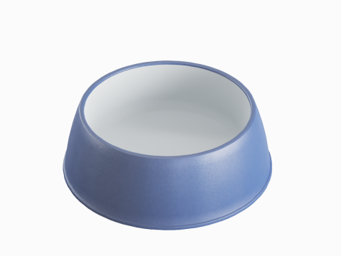Plastic Dog Bowl B 04 3D 모델