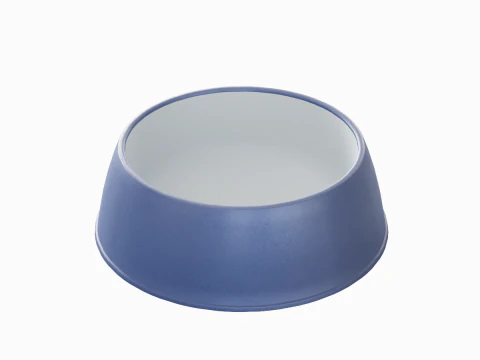 Plastic Dog Bowl B 04 3D Model