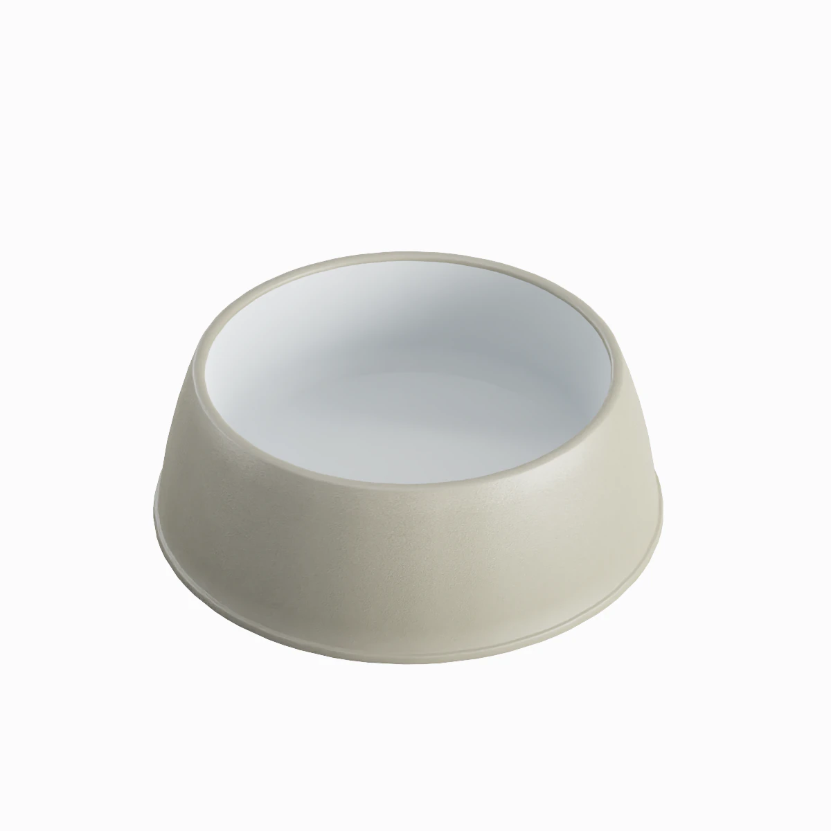 Plastic Dog Bowl B 05 3D Model .c4d .max .obj .3ds .fbx .stl .blend 