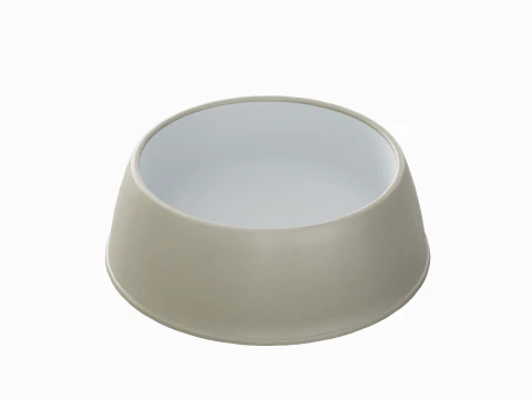 Plastic Dog Bowl B 05 3D Model