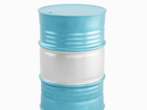Steel Barrel 01 Modelo 3D