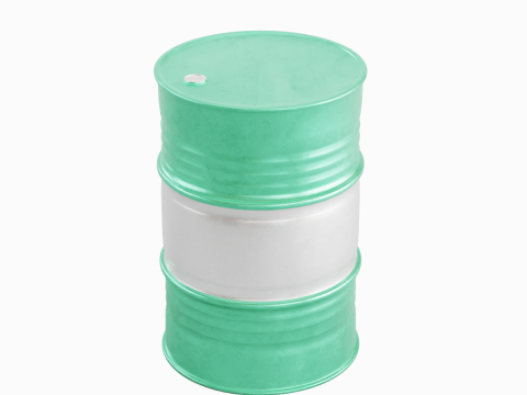 Steel Barrel 02 3D-Modell