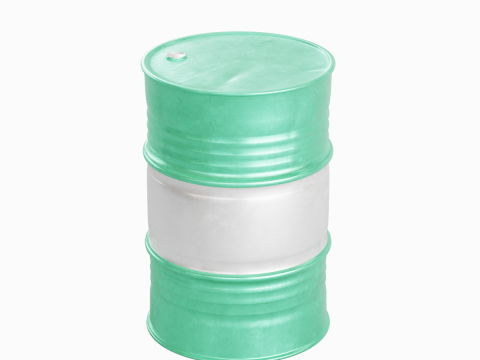 Steel Barrel 02 Model 3D