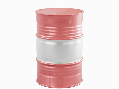 Steel Barrel 03 3D Model