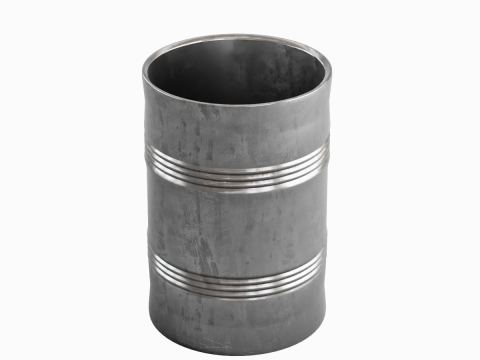 Steel Barrel B 01 Modèle 3D