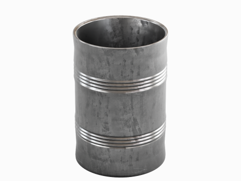Steel Barrel B 01 Modelo 3D