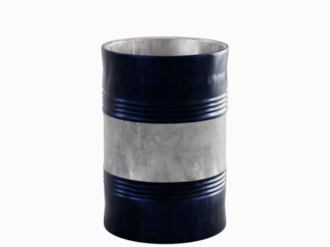 Steel Barrel B 02 3D मॉडल