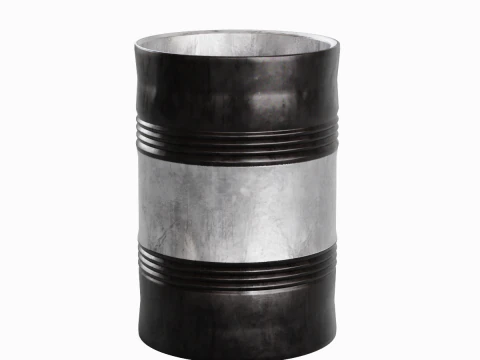 Steel Barrel B 05 3D Model