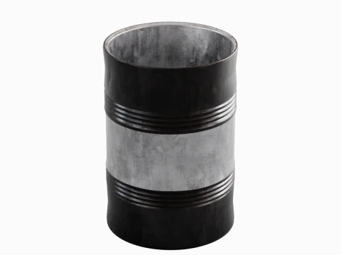 Steel Barrel B 05 3D Model