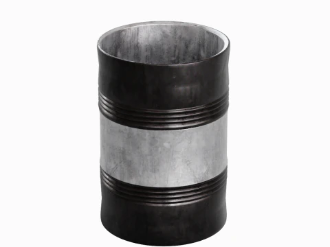Steel Barrel B 05 3D Model