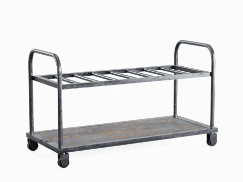 Steel Cart 01 3D Model
