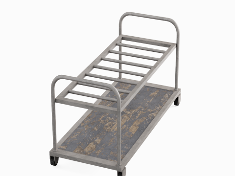 Steel Cart 02 3Dモデル
